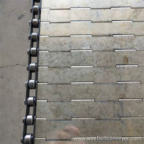 Metal Plate Chain Belt For Conveying Heavy Loads